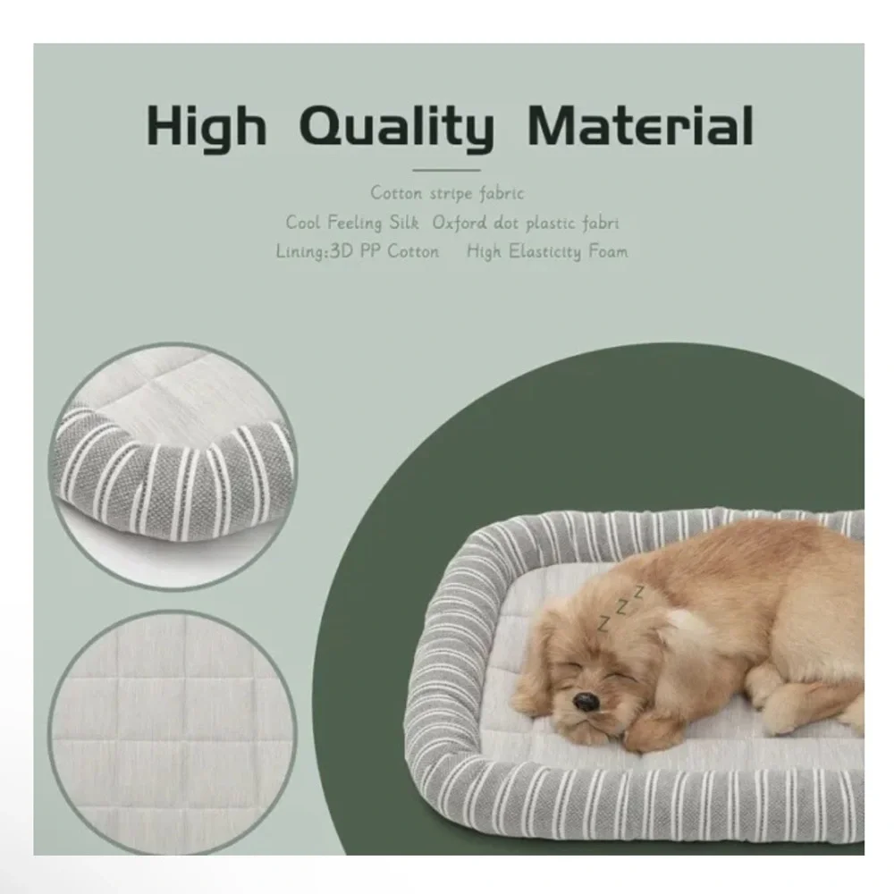 Portable Pet Bed Dog, Cat Self Cooling Mat 22